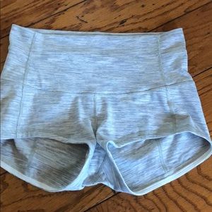 Lululemon workout shorts size 8